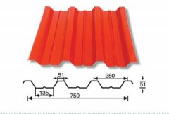 YX51-250-750型彩鋼壓型闆